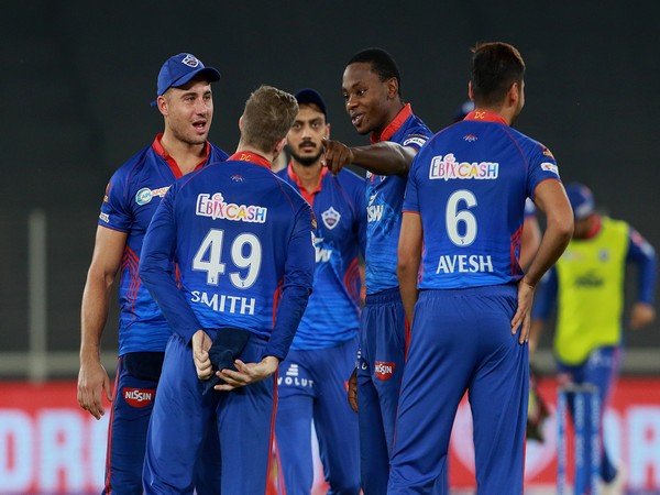 Delhi Capitals in action against Punjab Kings. (Photo/ IPL Twitter)