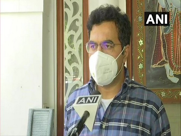 BJP MP Parvesh Singh speaking to ANI in New Delhi on Tuesday. [Photo/ANI]