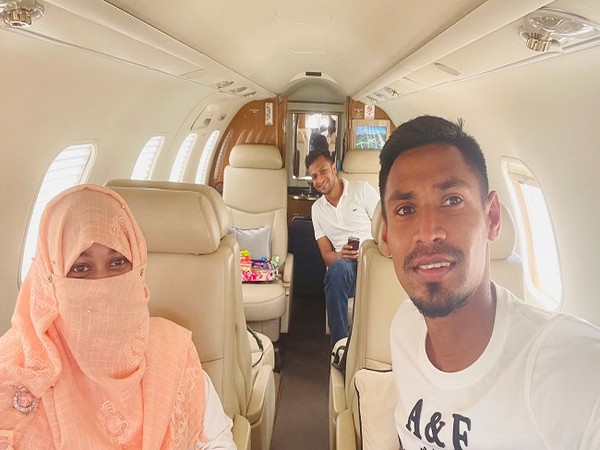 Mustafizur Rahman and Shakib Al Hasan arrived in Bangladesh on Thursday