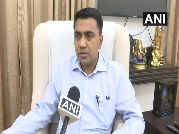 Goa Chief Minister Pramod Sawant speaking to ANI