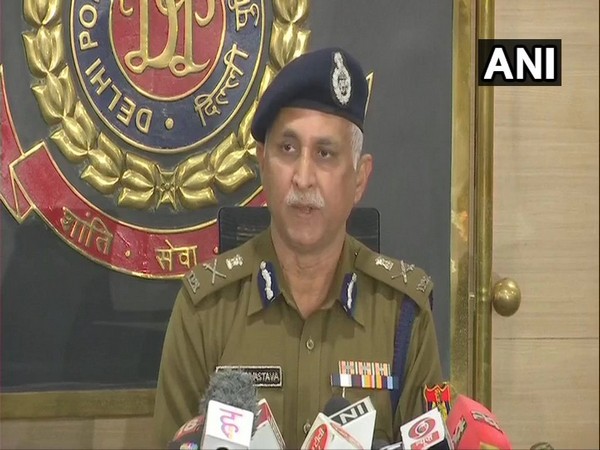 Delhi Police Commissioner SN Shrivastava. [Photo/ANI]