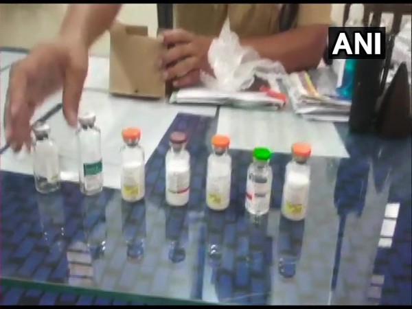 Remdesivir seized by police in Chhindwara on Tuesday. [Photo/ANI]