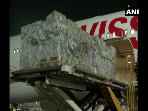 A shipment from Switzerland arrived at Delhi Airport. (Photo/ANI)