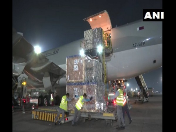 India receives the second shipment of medical supplies from South Korea. (Photo/ANI)