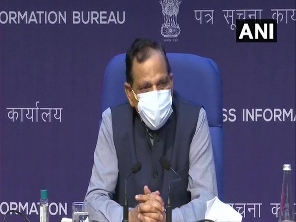VK Paul, Member, Health, Niti Aayog briefing the media in Delhi on Saturday. [Photo/ANI]