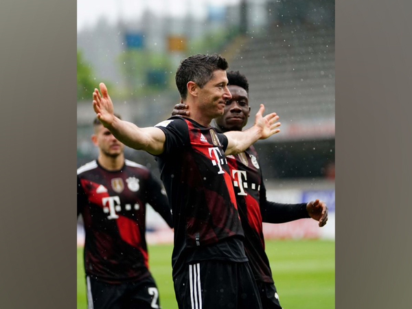 Bayern Munich striker Robert Lewandowski (Photo/ Bayern Munich Twitter)