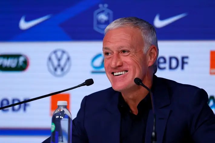 France Manager Didier Deschamps (Photo: Twitter/FrenchTeam)