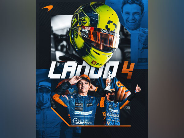 F1 driver Lando Norris (Photo/ McLaren Twitter)