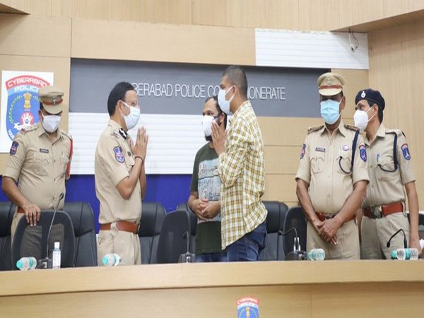 Prashanth was later brought to Hyderabad and handed over to family members