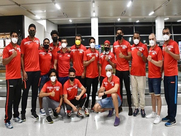 Indian boxing contingent (Image: SAI)