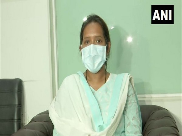 Maharashtra Education Minister Varsha Gaikwad speaking to ANI in Mumbai on Sunday. [Photo/ANI]