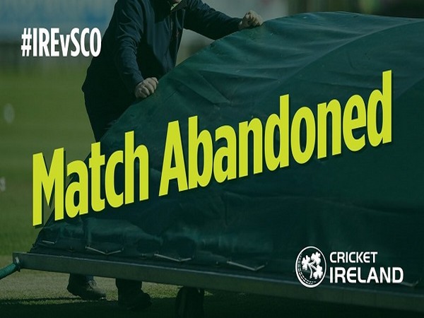 The first T20I between Ireland and Scotland has been abandoned (Image: Cricket Ireland)