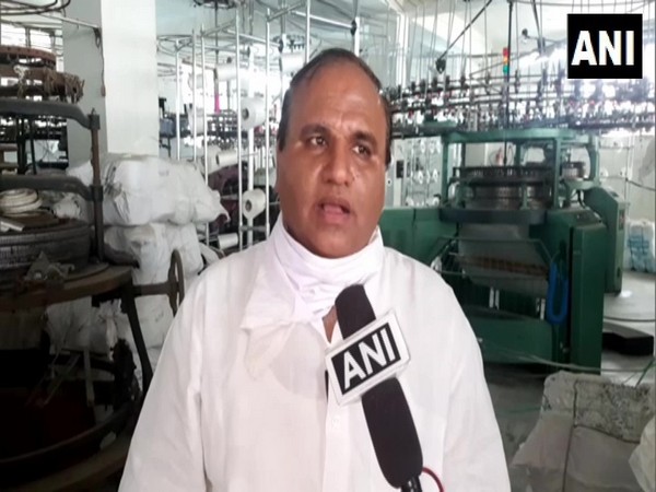 Dinesh Sarpal, owner of Hosiery Factory (Photo/ANI)