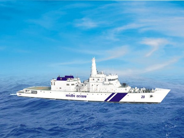 The Indian Coast Guard's Ship Sajag. (Photo: Twitter @IndiaCoastGuard)