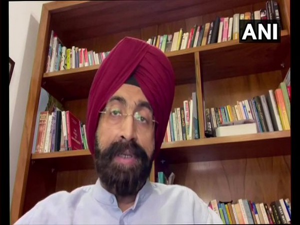 Dr. Arvinder Singh Soin, Chairman, Institute of Liver Transplantation and Regenerative Medicine, Medanta, speaking to ANI on Sunday. [Photo/ANI]