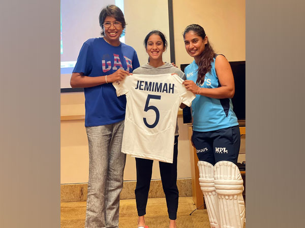 Jhulan Goswami, Jemimah Rodrigues and Mithali Raj (Image: BCCI)