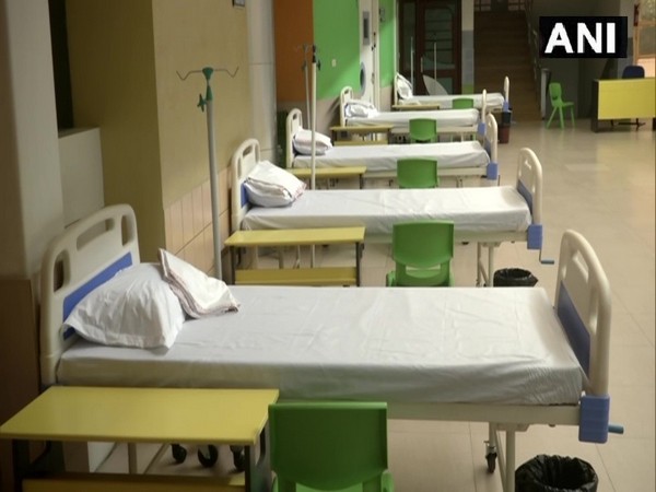 GD Goenka school has converted its classrooms into COVID Care Centre. [Photo/ANI]