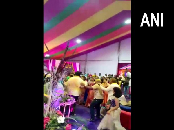 Visual of the pre-wedding function (ANI)