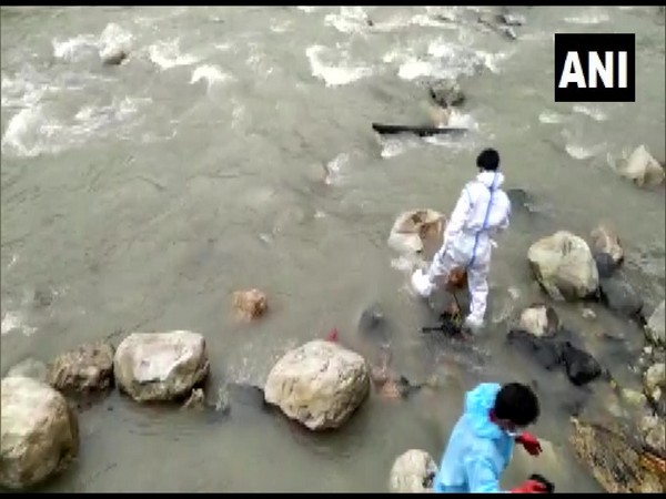 Visuals from Kedar Ghat (Photo/ANI)