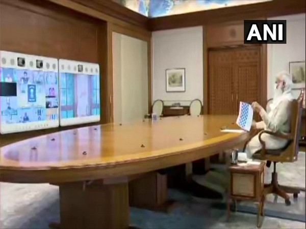 PM Modi chairs meeting on prospect of Class 12th exams (Photo/ANI)