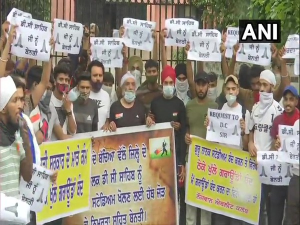 Visuals of protest (Photo/ANI)