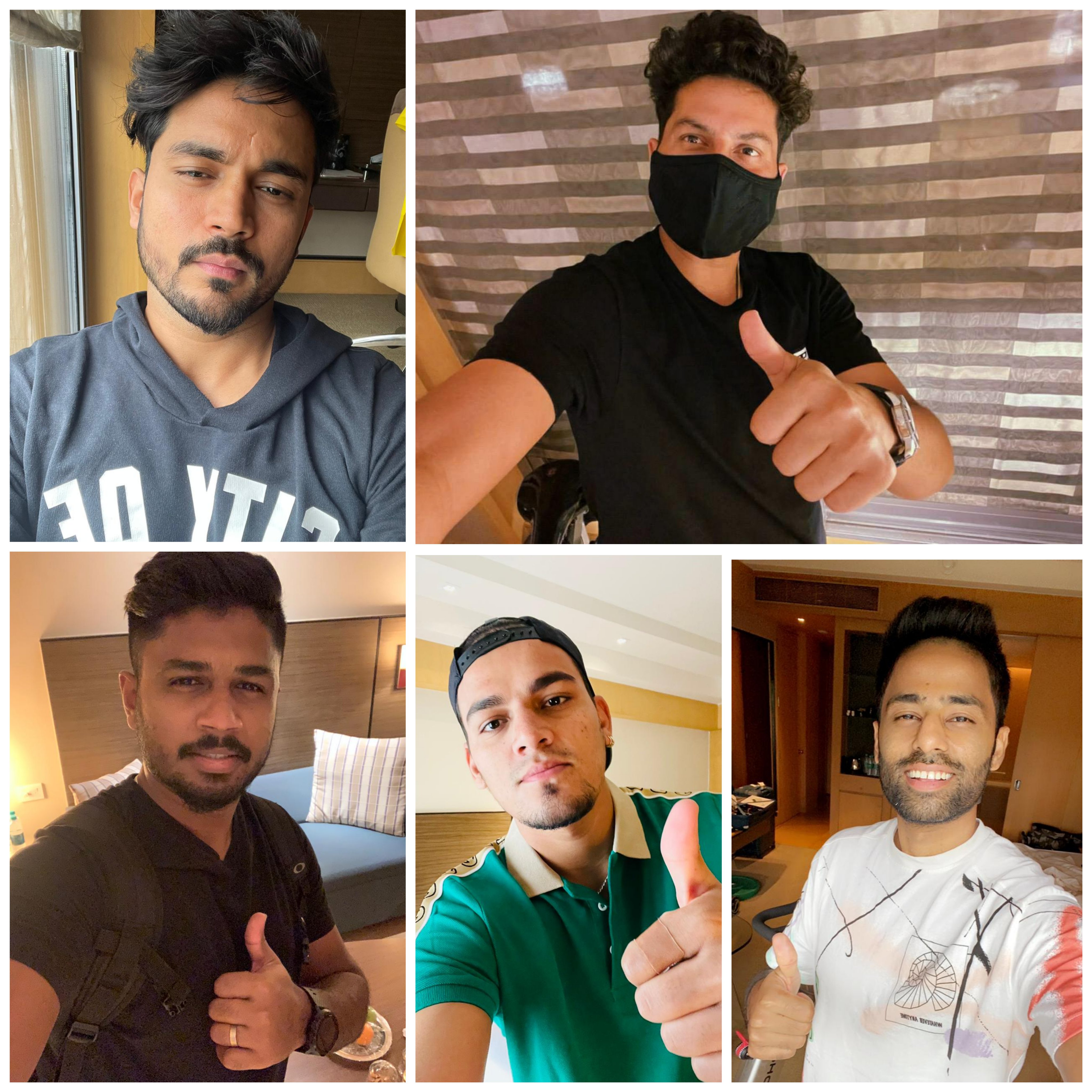 Limited-overs squad assembles in Mumbai (Photo/ BCCI Twitter)