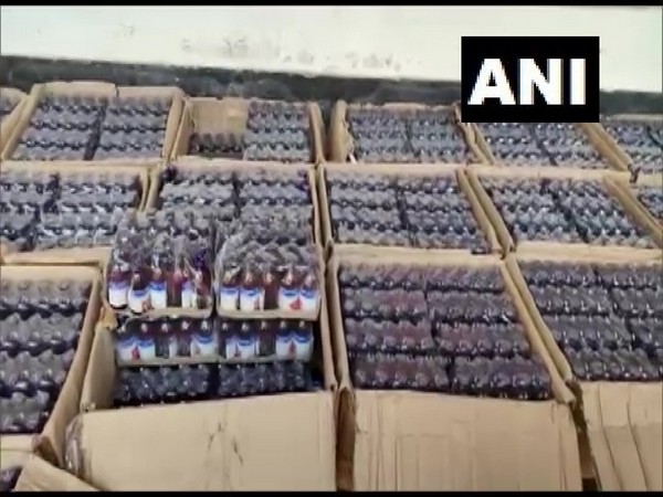 Tripura police seized bottles of cough syrup (Photo/ANI)