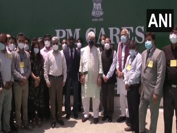 Jammu and Kashmir Lieutenant Governor Manoj Sinha inaugurates DRDO Covid hospital in Srinagar