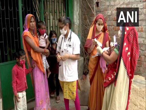 Gujarat: Ahead of potential 3rd wave of COVID-19, Ahmedabad gears up as it is conducting pediatric survey. [Photo/ANI]