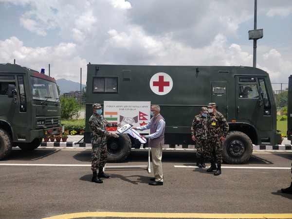 India provides medical aid to Nepal to combat COVID-19. (Photo: Indian Embassy Twitter)