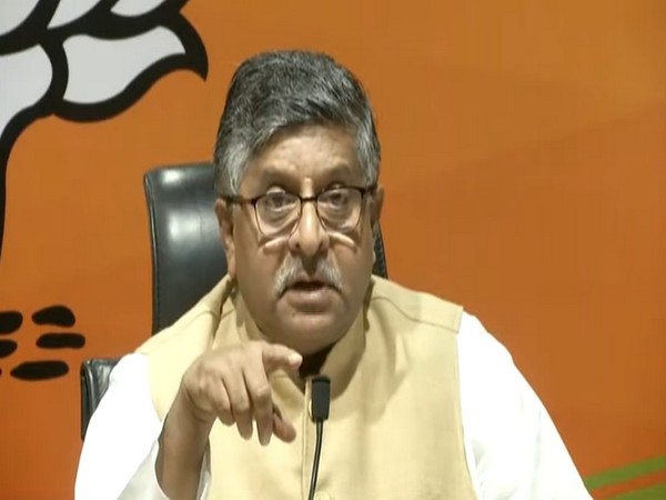 Union Minister Ravi Shankar Prasad (Photo/ANI)