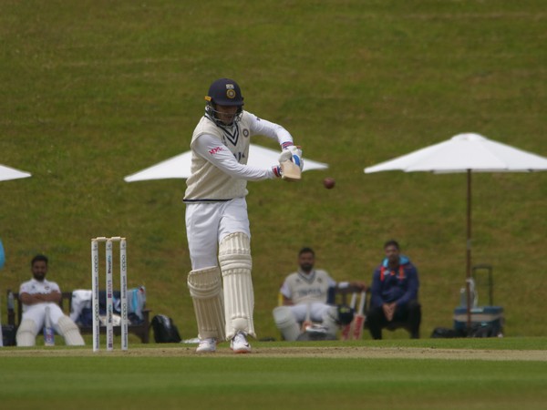 Shubman Gill in action during the intra-squad match (Photo: Twitter/BCCI)