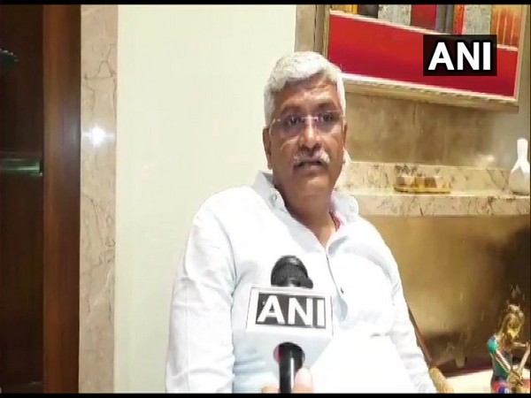 Union Jal Shakti Minister Gajendra Singh Shekhawat speaking to ANI