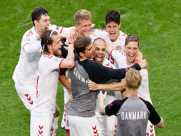Denmark thrashed Wales 4-0 (Image: UEFA Euro 2020's Twitter)