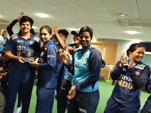 Team India before the start of first ODI