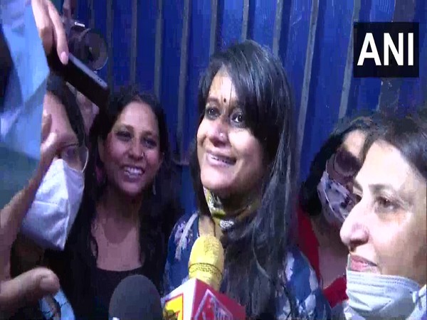 Student activists Natasha Narwal, Devangana Kalita released from Tihar jai; (Photo/ANI) 