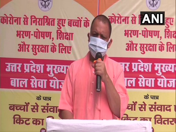 Uttar Pradesh CM Yogi Adityanath during Press Conference (Photo/ANI)