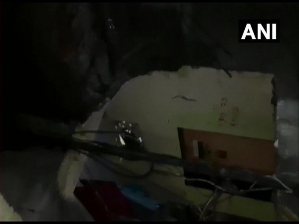 Visual of collapsed floor (Photo/ANI)