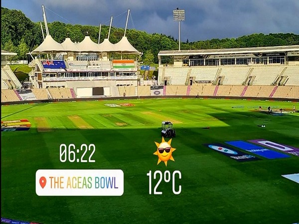 Ageas Bowl (Image:Dinesh Karthik's Twitter)