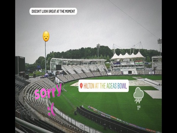Ageas Bowl, Southampton (Photo/ Dinesh Karthik Twitter)