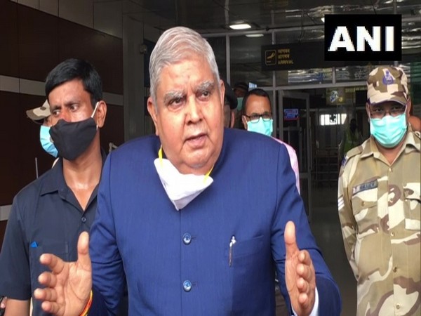 West Bengal Governor Jagdeep Dhankhar in Siliguri (Photo/ANI)
