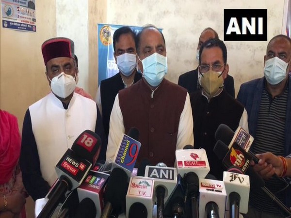Himachal Chief Minister Chief Minister Jairam Thakur. (Photo/ANI)