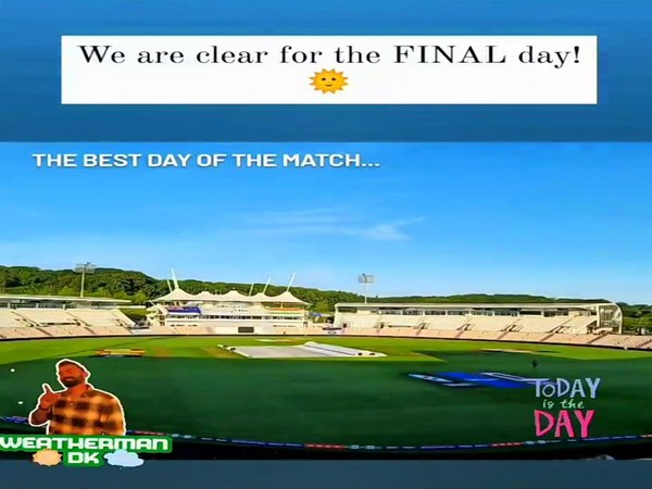 Ageas Bowl, Southampton. (Photo/ Dinesh Karthik twitter)