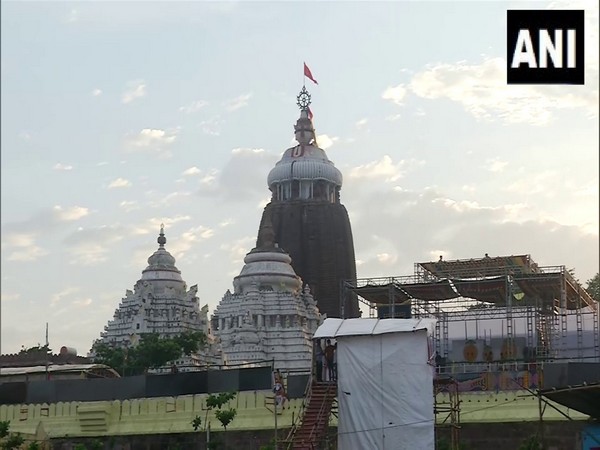 Jagannath Temple in Puri. (Photo/ANI)