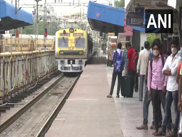 MMTS services resumed in Hyderabad (Photo/ANI)
