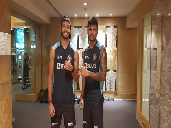 Devdutt Padikkal and Krishnappa Gowtham (Photo: Twitter/BCCI)
