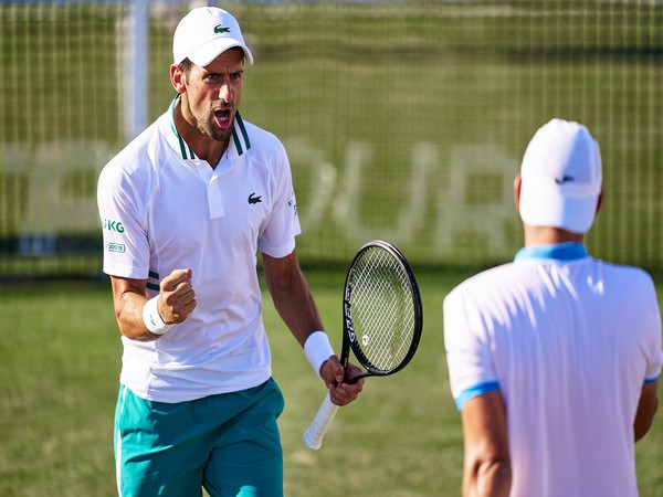 Novak Djokovic at the Mallorca Championships (Photo: Twitter/ Mallorca Championships)