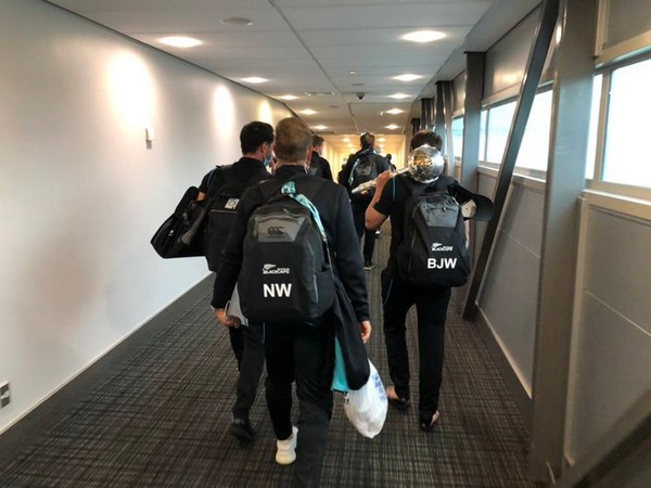 New Zealand squad arrive home (Photo/ BlackCaps Twitter)