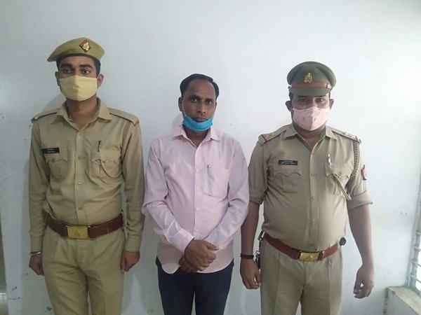 Arrested person in Lakhimpur Kheri (Photo/ANI)