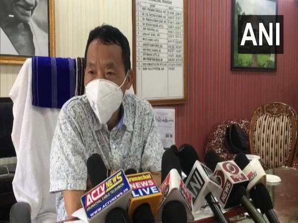 Itanagar Deputy Commissioner Talo Potom. (Photo/ANI)